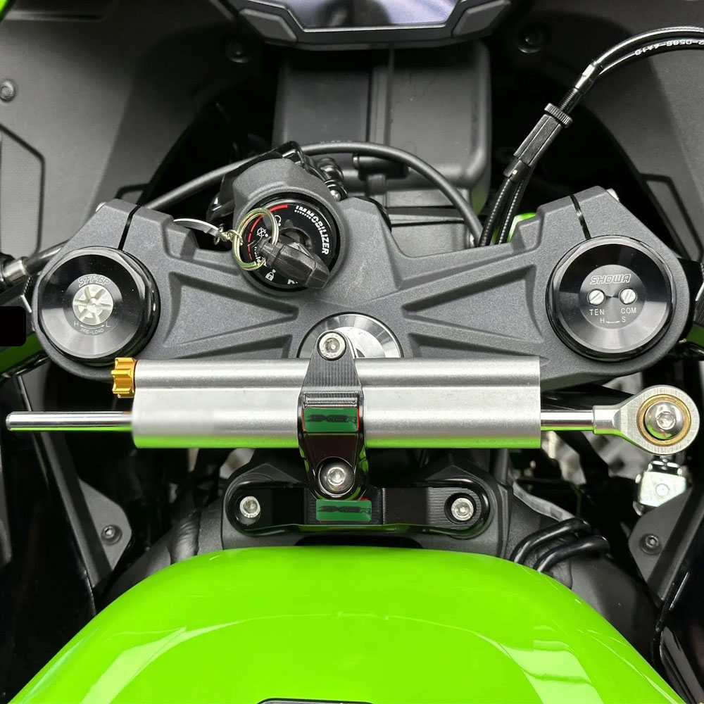 For Kawasaki Ninja ZX 6R ZX-6R - Steering Damper Stabilizer Kit Cnc ulasan dan harga