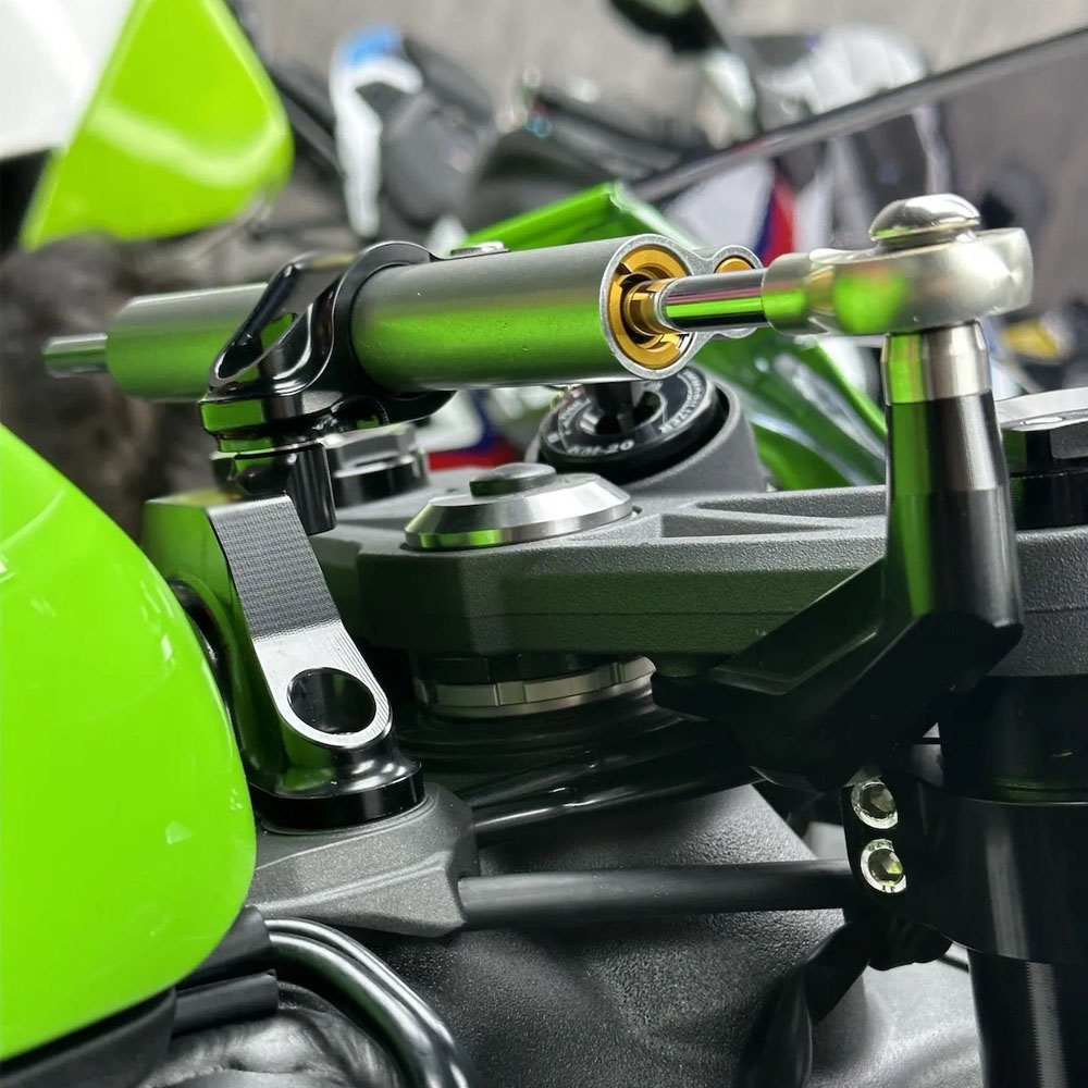 For Kawasaki Ninja ZX 6R ZX-6R - Steering Damper Stabilizer Kit Cnc ulasan dan harga