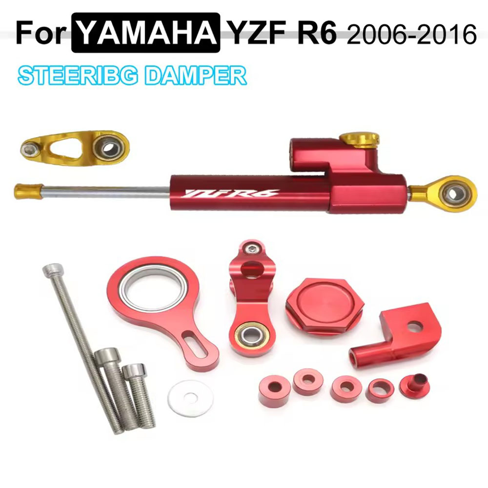 For YAMAHA YZF R1 2002-2017 R6 - Steering Damper Stabilizer Kit Cnc ulasan dan harga