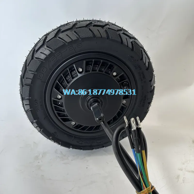 Wmwmnu 11 Inch Dual Hall 60V 7 - 60V 5000W Brushless Hub Motor ulasan dan harga